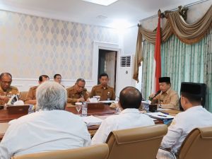 Pimpin Langsung Rapat, Gubernur Perintahkan Adendum PT EBN Selesai Paling Lambat Maret