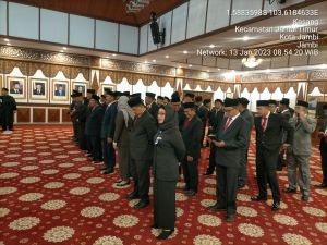 Ini Daftar Nama Pejabat Eselon III yang Dilantik Gubernur Jambi 
