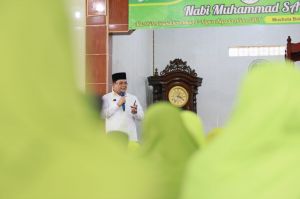 Ivan Wirata Hadiri Undangan Pengajian Rutin Muslimat NU di Sei Gelam