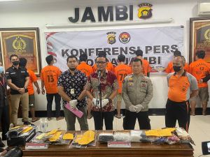 Polda Jambi Amankan 3,14 Kg Sabu 