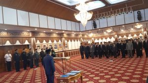 Lantik Puluhan Pejabat Eselon III di Lingkup Pemprov Jambi, Al Haris: Jangan Berburuk Sangka