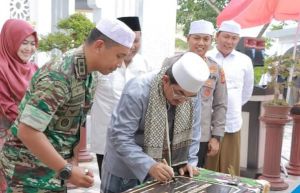 Bupati Resmikan Masjid As-Syarif Kodim 0419/Tanjab