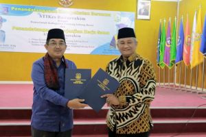 Pemkab Tanjab Barat Jalin Kerjasama Dengan STIKBA Jambi