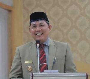 Wabup Hairan Hadiri Pelantikan Anggota PPS se-Kabupaten Tanjab Barat