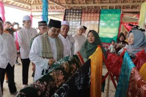 Wujudkan Tanjabbar BERKAH, Bupati Anwar Sadat Apresiasi Batik Renah Mendaluh