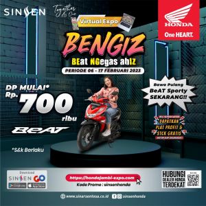 Beli Motor dengan Beragam Promo Menarik Hanya di Honda Virtual Expo
