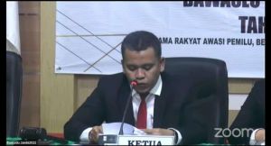 Putusan Dugaan Pelanggaran KPU Sarolangun, Bawaslu Berikan Teguran Tertulis