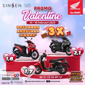 Momentum Hari Kasih Sayang, Sinsen Berikan Promo Berlimpah