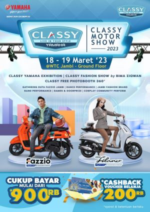 Nikmati Hari Weekend Dengan Yamaha Classy Motor Show 2023 di Mall WTC Jambi