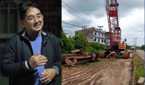 Bupati Tanjabbar Tegaskan Sebelum Lebaran Alat Berat di Jembatan Parit Gompong Sudah Pindah
