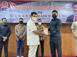 Pesan Kepada Milenial SAH, Resapi 4 Pilar Kebangsaan agar Indonesia Maju, Jaya, Adil dan Makmur
