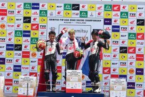 Membanggakan, Pebalap Astra Honda Kumandangkan Indonesia Raya di ARRC Thailand