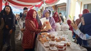 Transaksi Pasar Murah Ramadan TP PKK Provinsi Jambi Tembus Ratusan Juta