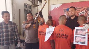 Tiga Pelaku Pengeroyokan Dibekuk Polresta Jambi