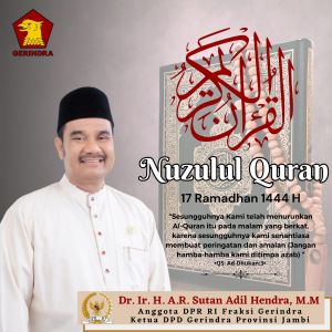 Peringatan Nuzulul Qur'an, SAH ingatkan Qur'an sebagai Panduan Hidup dan Perjuangan Umat