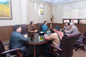 Kapolda Jambi Sambut Kunjungan Silaturahmi EGM Pertamina Niaga