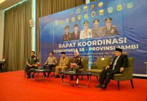 Buka Rapat Koordinasi Forkopimda se-Provinsi Jambi, Al Haris Minta Semua Pihak Pro Aktif