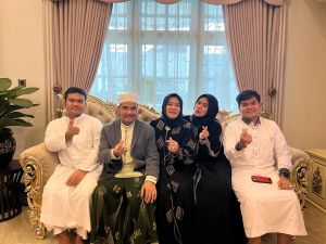 Hari Raya Idul Fitri, SAH Jalin Silahturahmi dengan Handai Taulan dan Masyarakat