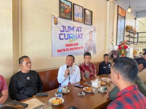 Ditresnarkoba Polda Jambi Hadirkan Para Pemilik Hiburan Dalam Program Jum'at Curhat