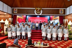 Tiba di Jambi, Wapres Langsung Hadiri Pengukuhan KDEKS Provinsi Jambi