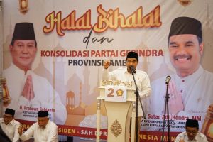 SAH Tegaskan Kader Harus Tegak Lurus Perjuangkan Prabowo Subianto sebagai Presiden