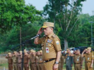 Pimpin Apel Kedisiplinan, Al Haris Sindir Kedisiplinan ASN Menurun
