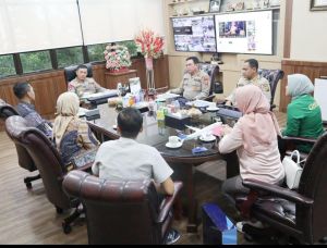 Kapolda Jambi Sambut Silaturahmi Direksi Garuda Indonesia dan Citilink 