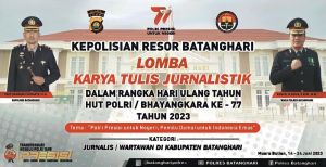 HUT ke-77 Bhayangkara, Polres Batanghari Gelar Lomba Karya Tulis Jurnalistik 