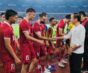 Meski Kebobolan 2 Gol, Jokowi Tetap Apresiasi Timnas Indonesia Dalam Mengimbangi Argentina 
