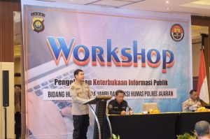 Bidhumas Polda Jambi Gelar Workshop Pengelolaan Keterbukaan Informasi