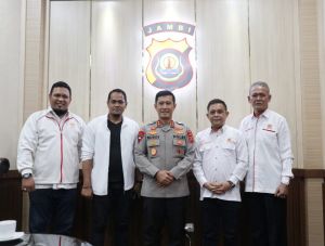 Terima Silaturahmi KONI Provinsi Jambi, Ini Pesan Kapolda Jambi
