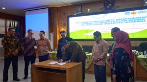 Dukung UNJA Jadi Word Class, PT REKI- UNJA Tandatangani MoU 