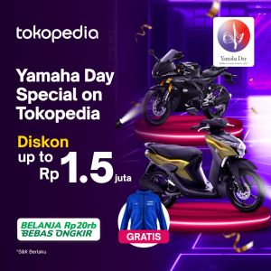Semarak Yamaha Day, Ayo Dapatkan Motor Impian di Momen Istimewa 