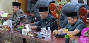 DPRD Tanjabbar Paripurna Laporan Banggar dan Teken Nota Rancangan KUA-PPAS 2024