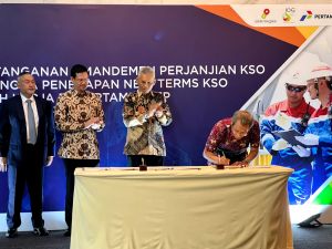Tingkatkan Produksi Migas,  Pertamina EP Tandatangani Amandemen PKS Operasi