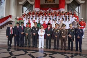 Didampingi Sang Istri, Kajati Jambi Elan Suherlan Ikuti Upacara HUT RI ke-78