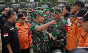 Kasad Jenderal TNI Dudung Abdurachman Pimpin Apel Gelar Pasukan Dalam Rangka Penanganan Karhutla