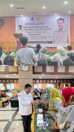 Perluas Kesempatan Kerja, SAH Sosialisasi Penempatan Tenaga Kerja Dalam Negeri