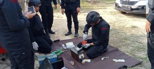 Diduga Milik Pejuang Terdahulu, Tim Jibom Gegana Brimob Musnahkan Granat yang Ditemukan Warga