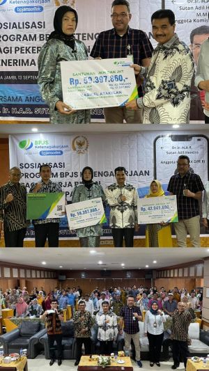 SAH Perkuat Sosialisasi Program BPJS Ketenagakerjaan untuk Pekerja Bukan Penerima Upah