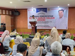 Tekan Angka Pengangguran, SAH Sosialisasikan Penempatan Tenaga Kerja Dalam Negeri