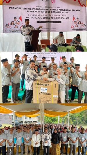 Kunjungi Bumi Serentak Bak Regam, SAH Fokus Pengendalian Stunting