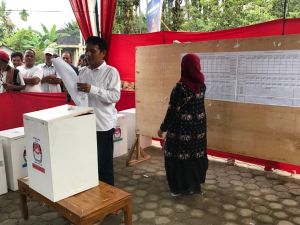 Samsu Alam Menang Telak di Pilkades Mekarjaya Sungai Gelam