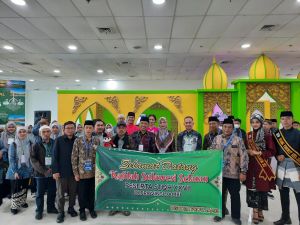 Sukseskan STQH Nasional, Dispora Sambut Kedatangan Peserta STQH Dari Sulawesi Selatan di Jambi 