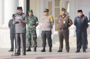 Bupati Anwar Sadat Pimpin Upacara Peringatan HKN ke-59