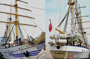 70 tahun KRI Dewaruci cetak perwira pelaut tangguh