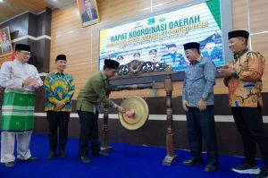 Bupati Tanjabbar Hadiri Pembukaan Rakorda BAZNAS Se Provinsi Jambi
