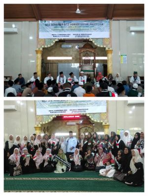 MW KAHMI-Forhati Jambi Gelar Doa Bersama dan Donasi Untuk Palestina