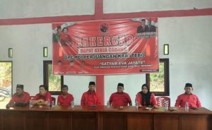 Rakercab di Tebo, Edi Purwanto Minta Kader PDIP Rapatkan Barisan Menangkan Ganjar-Mahfud di Pilres 