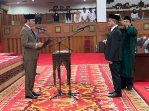 Pengganti M Khairil di DPRD Provinsi Jambi Dilantik, Ini Pesan Edi ke Anggota PAW 